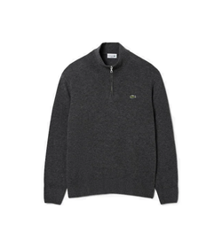 PULLOVER GRIGIO MID ZIP